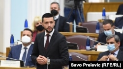 Danijel Živković (na fotografiji, 23. novembar 2020.): Od 30. avgusta 2020. na ovamo živimo vrijeme apsurda