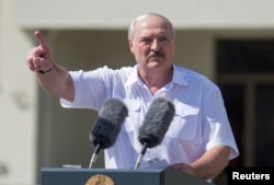 Alyaksandr Lukashenka (file photo)