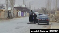 Одно из приграничных сел в Баткенской области.