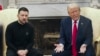 Володимир Зеленський і Дональд Трамп під час дискусії у Білому домі, 28 лютого 2025 року 