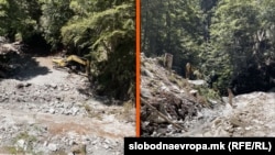 Iskopine za mini hidrocentralu na rijeci Došnici