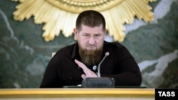 Лидер Чечни Рамзан Кадыров. 