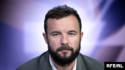  Belarusian-American political analyst Vitali Shkliarov (file photo)