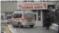 KYRGYZSTAN – Osh city hospital, ambulance.