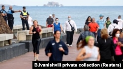 ესპანეთის ქალაქი ლას-კანტერასი. 2020 წ. 2 მაისი.