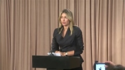 მარია შარაპოვას პრესკონფერენცია