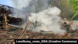 Архівне фото. Наслідки російських ударів по Сумщині, травень 2025 року