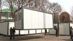 Привремени домови за бегалци во западна Украина