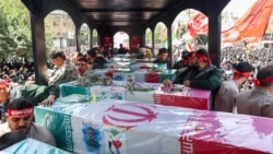 تشییع جنازه شماری از نیروهای نظامی جمهوری اسلامی در حملات ۱۲ روزهٔ اسرائیل به ایران