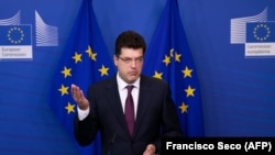 European Commissioner for Crisis Management Janez Lenarcic 