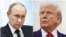 A combination picture shows U.S. President Donald Trump and Russian President Vladimir Putin