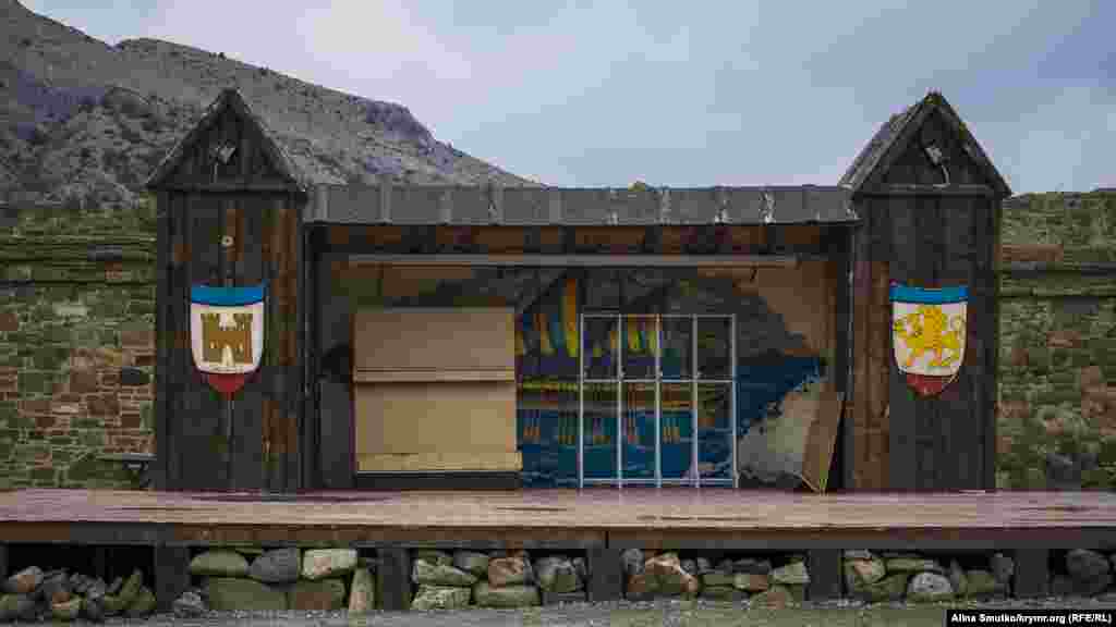 Після анексії Криму Росією розгляд пам'ятника історії, як одного з претендентів, було призупинено 