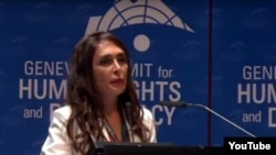 در نشست شورای حقوق بشر در ژنو در اسفندماه ۹۴