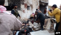 Халфая, Хама, Сирия. 23.12.2012.