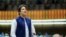 Pakistani Prime Minister Imran Khan speaks during the National Assembly session in Islamabad on June 25.