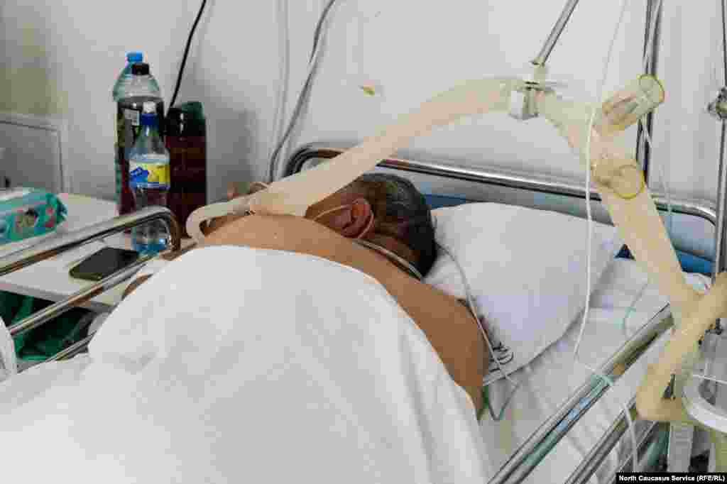 Один из пациентов "красной зоны" &nbsp;