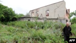 მავთულხლართები საოკუპაციო ზოლის გასწვრივ