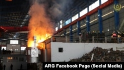 آرشیف، فابریکه ذوب آهن در پارک‌های صنعتی کابل