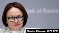 Гувернерката на руската Централна банка Елвира Набиулина