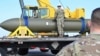 US airmen move a GBU-57, or Massive Ordnance Penetrator -- the American military’s largest “bunker buster” bomb.(file photo)