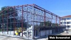 Фотографии од изведба на проектот нови 145 училишни спорски сали