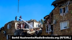 Ліквідація наслідків обстрілу триває