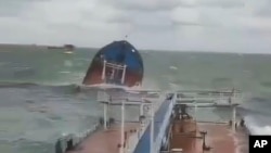 Крах двох російських танкерів у Керченській протоці, 15 грудня 2024 року