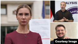 ფოტოკოლაჟი: თინა ბოკუჩავა (მარცხნივ), კოტე იოსელიანი და უტა ივანიშვილი.