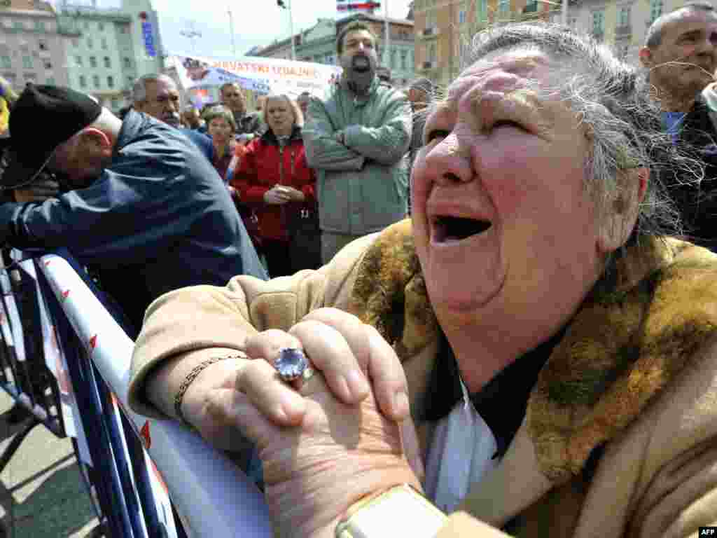 Zagreb, 15.04.2011. Foto: Reuters / Hrvoje Polan 