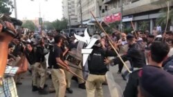 په کراچۍ کې د ټي اېل پي او پولیسو ترمنځ نښتو کې یو تن وژل شوی