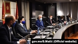 Prva sednica crnogorske Vlade na čelu sa premijerom Zdravkom Krivokapićem, Podgorica (7. decembar)