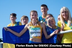 Збірна України підтримує Ярославу Магучіх