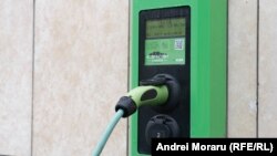 Punct de încărcare pentru mașini electrice