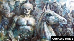 "Урал батыр" эпосына иллюстрация (архив фотосы)