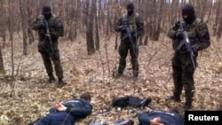 Hapšenje dvojice kosovskih policajaca u reonu Merdara 31. marta 2012.