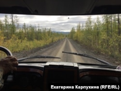 On the road to Mt. Kyoster