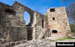 Залишки Теребовлянського замку в місті Теребовлі Тернопільської області
