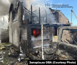 Наслідки удару по Запоріжжю