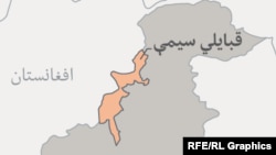 د پخوانیو قبایلي سیمو نقشه