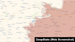 Фронт на кордоні Донецької та Дніпропетровської областей станом на 9 жовтня