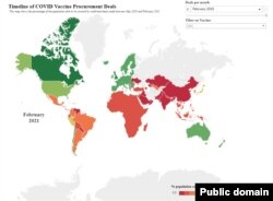 Distribuția inechitabilă a veccinurilor și comenzilor în lume / Institutul de Cercetare și Inovare în Medicină Duke