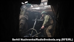 Мінометники 49-го окремого штурмового батальйону «Карпатська Січ» ЗСУ на Торецькому напрямку, Донецька область, Україна, січень 2025 року