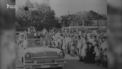 Никита Хрущевтің советтік Қазақстанға сапары