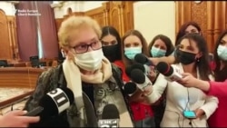 Renate Webber, după ședința Comisiei Juridice în care s-a decis revocarea ei din funcție