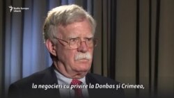John Bolton: Noi am introdus mai multe sancțiuni împotriva Rusiei decât UE
