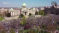 Protest ekoloških aktivista u Beogradu