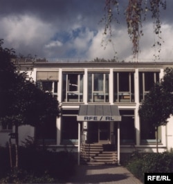 Sediul Europei Libere, Englischer Garten, München, imagine de arhivă