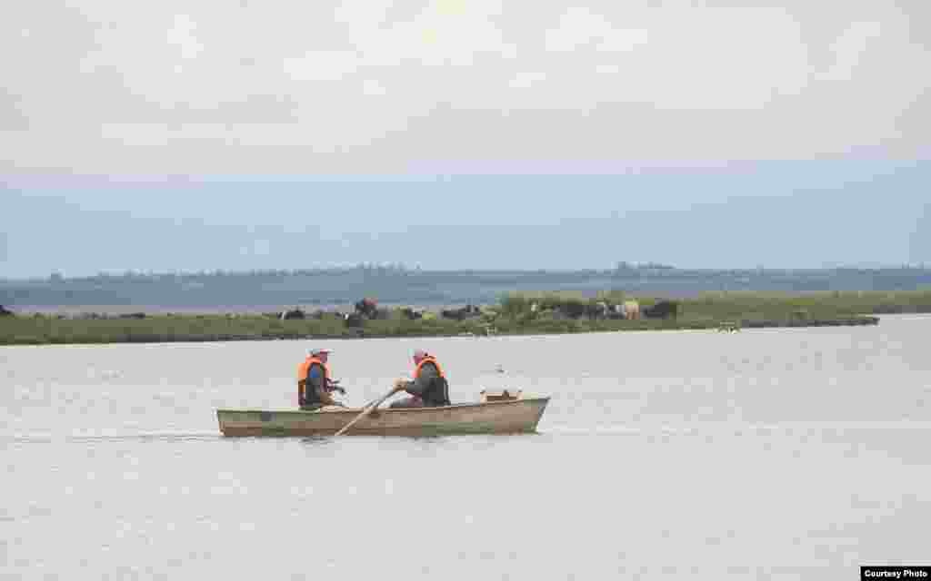 Ысык-Көлдөгү балыкчылар.