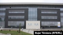 Pallati i Drejtësisë i Kosovës në Prishtinë.