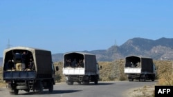 د پاکستان امنیتي سرتېري په کرک کې وظفیه ترسره کوي - د ارشیف انځور 